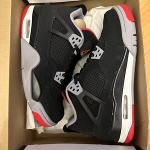 Jordan Black and Red Sneakers